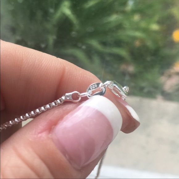 Beautiful 18” sterling silver box chain! NWOT - Picture 3 of 4